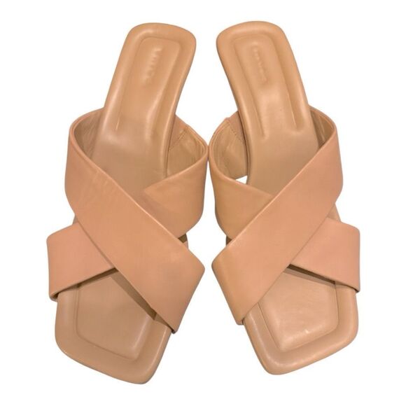 Vince Cecila Crisscross Slides in Catalina Blush Size 11. - Picture 2 of 9